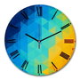 Wallity Reloj Decorativo de MDF Multicolor 3030MS-020